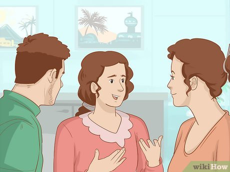 Relax and don't rush this part of the awkward stage.