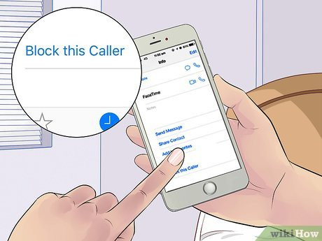 Step 2 Block the person on your iPhone.