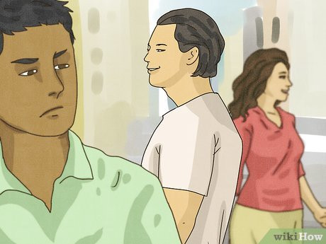 This is more significant if he also openly checks out other guys.