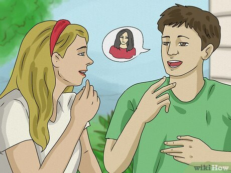 Step 1 Gather some intel from her friends.