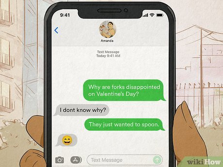 Step 21 “Why are forks disappointed on Valentine’s Day? They just wanted to spoon.”