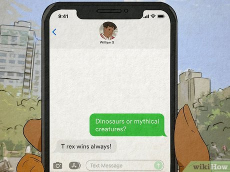 Start a silly debate with “this or that” questions.