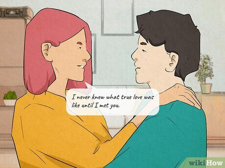 Remind your boyfriend how lucky you are to have someone like him.