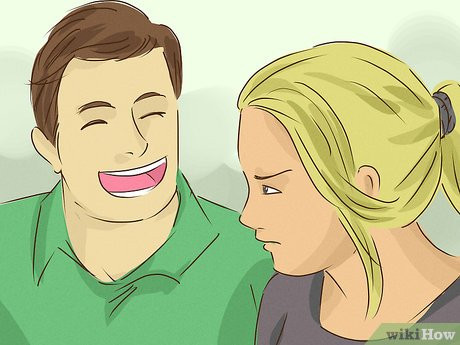 Step 1 Laugh at their suspicions instead of getting mad.