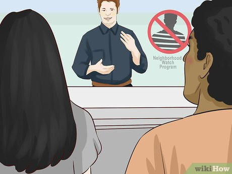 Step 3 Join your neighborhood watch program to get to know local officers.