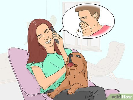 Step 2 Ask your boyfriend if he has allergies.