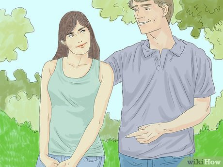 Step 5 Shuffle (or walk) with her to different locations.