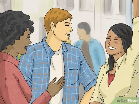 A positive attitude is a great way to win him over.