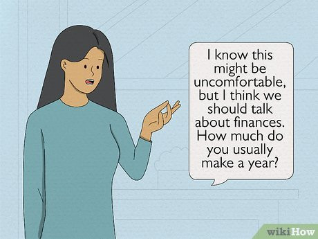 Step 1 Talk about money with your partner.