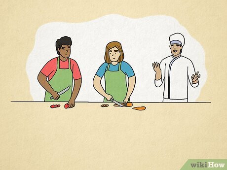 Step 3 Take a cooking class.