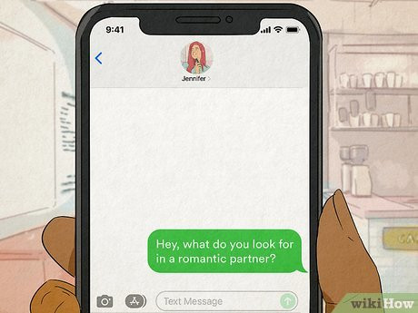 Step 2 He asks a lot of personal questions.