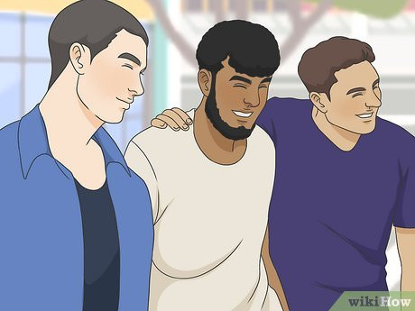Step 4 Encourage him to spend time with his friends.