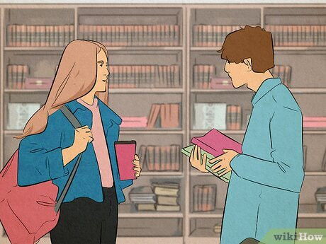 Step 3 He uses stiff or distant body language with you.