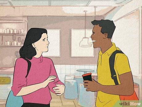 Step 2 Be direct and to the point, but don’t pressure him.